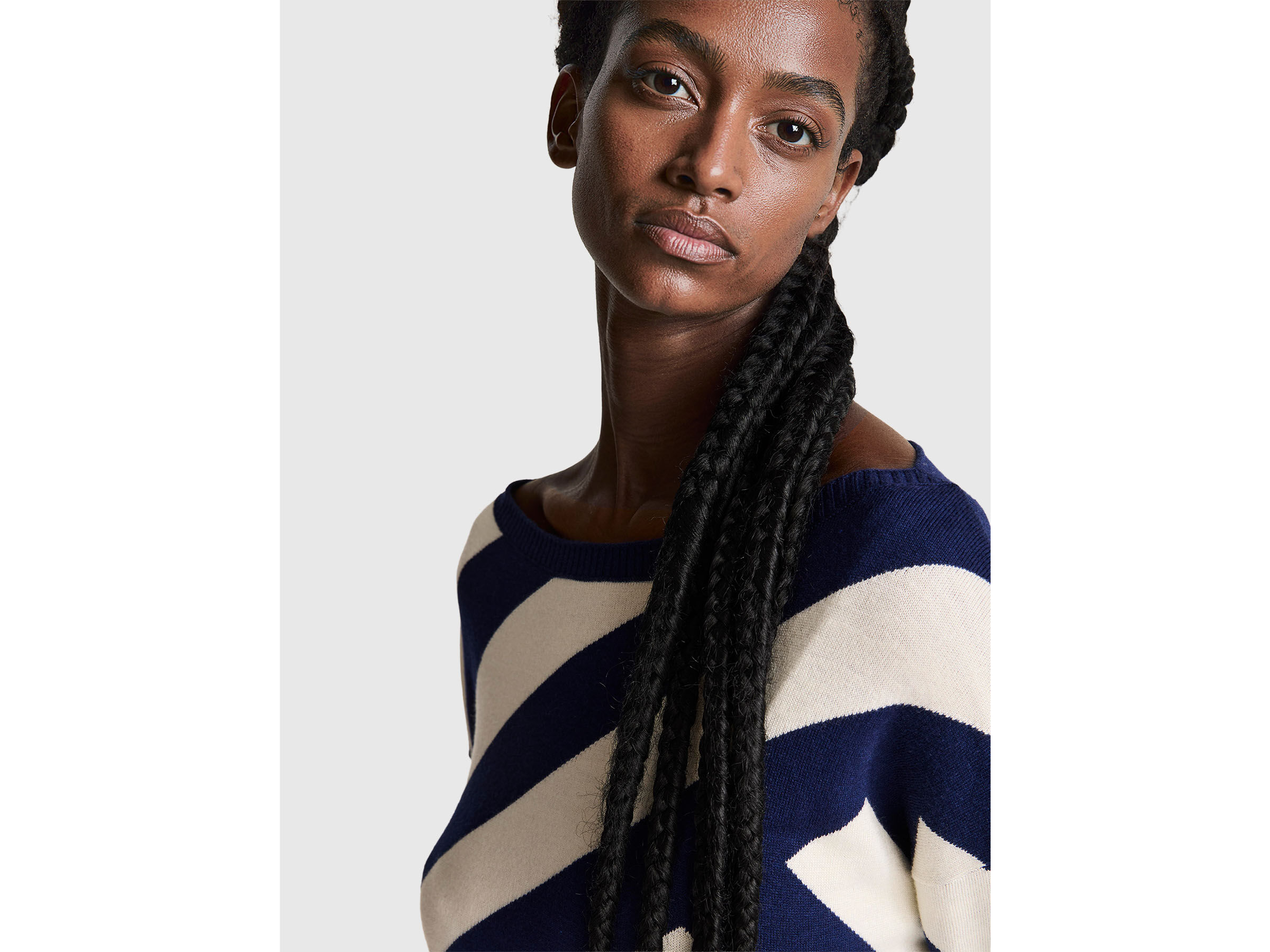 BOAT-NECK SWEAT.L/S Women image number 4